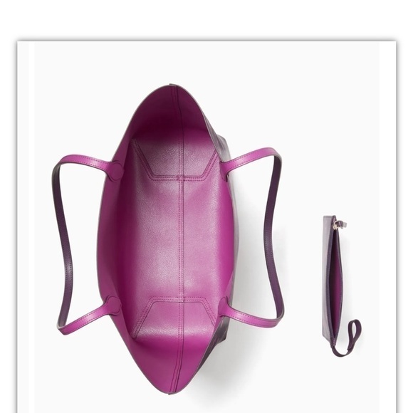 Kate Spade Candy Wrapper Wrappings Tote Reversible Wristlet Set NWT - Picture 2 of 6